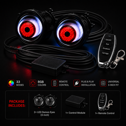 Neon Blink™- RGB Headlight Eyes